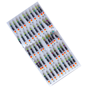 Мормишка вольфрамова |233| Стовпчик з кубиком хамелеон 0,50g Мормишка вольфрамова |233| Стовпчик з кубиком хамелеон 0,50g