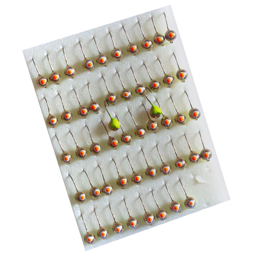 Мормишка вольфрамова |208| Кулька фарбована 0,65g