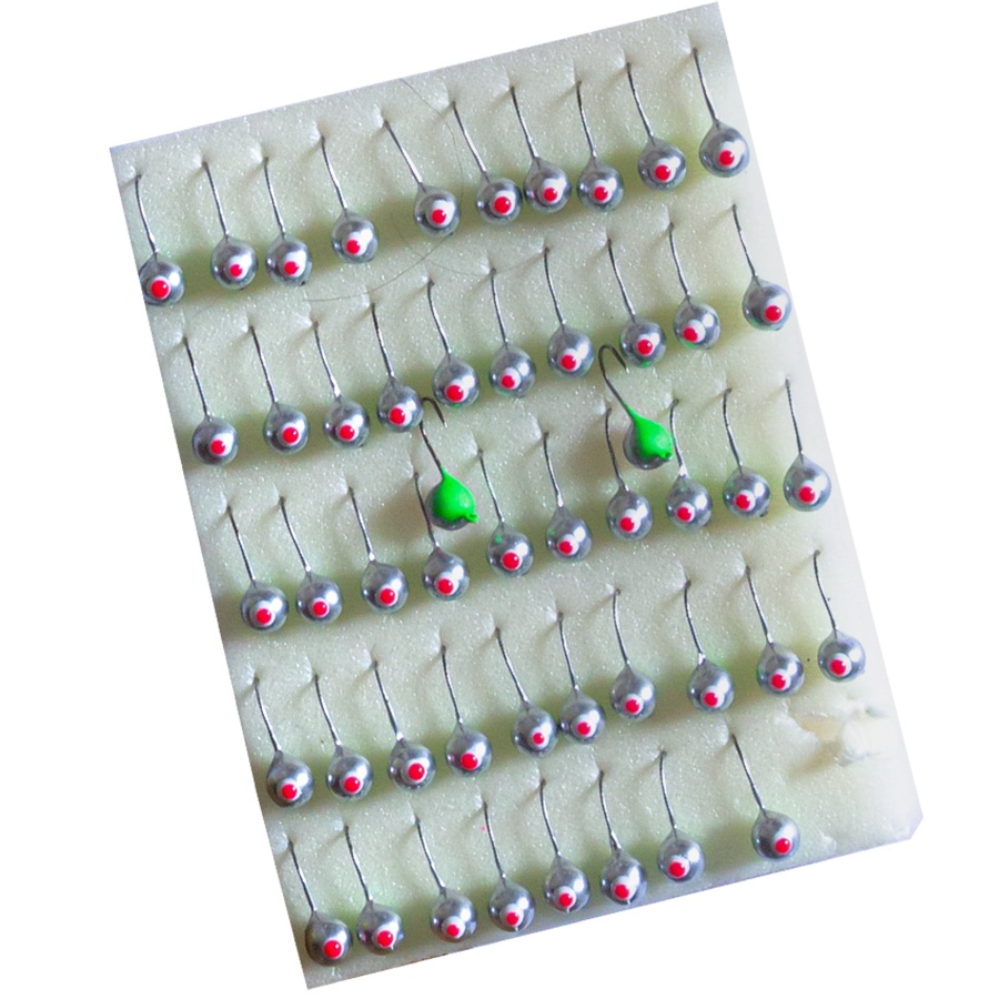 Мормишка вольфрамова |209| Кулька фарбована 0,65g