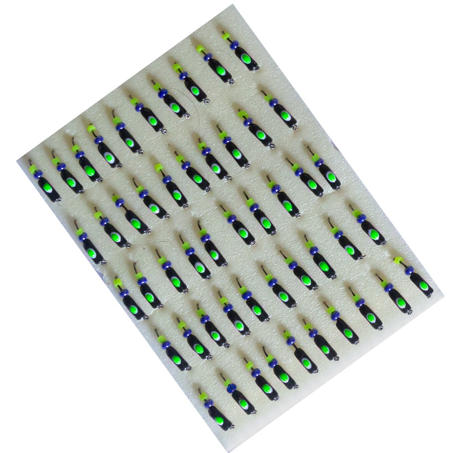 Мормишка вольфрамова |267| Стовпчик з намистом 0,30g
