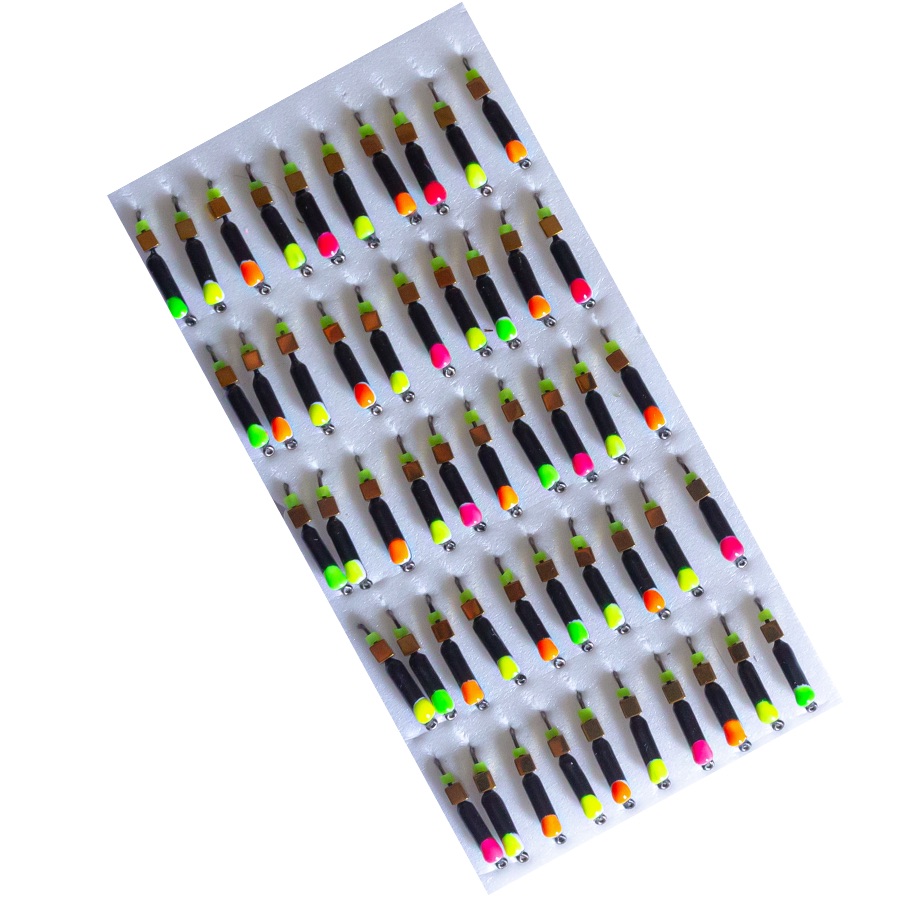 Мормишка вольфрамова |250| Стовпчик з кубиком Gold 0,50g