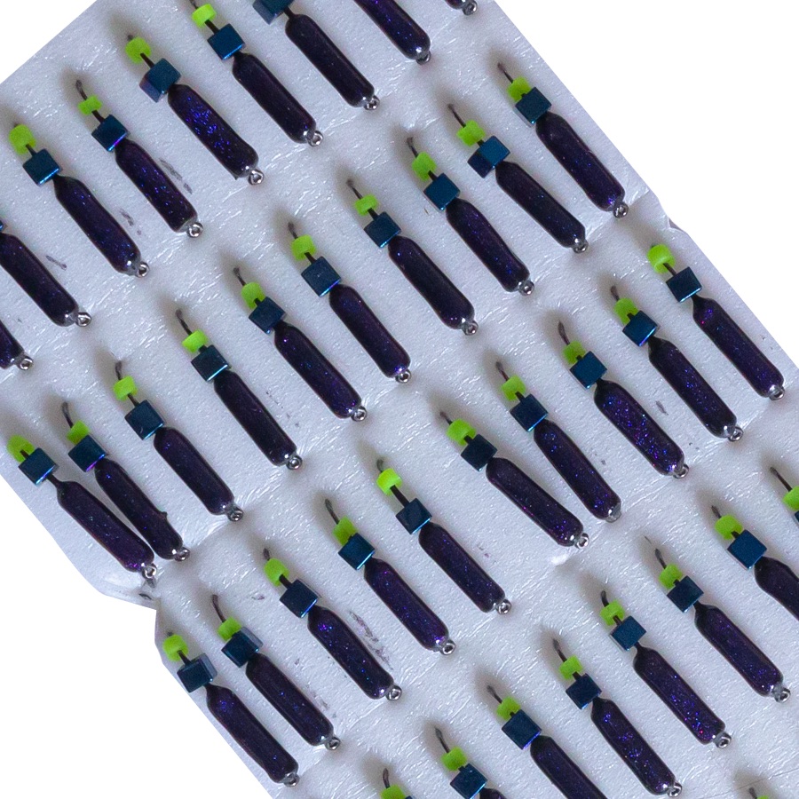 Мормышка вольфрамовая |224| Столбик с кубиком хамелеон 0,50g Мормышка вольфрамовая |224| Столбик с кубиком хамелеон 0,50g