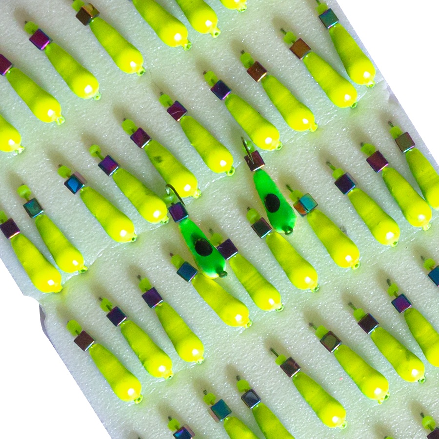 Мормышка вольфрамовая |258|Уралка с кубиком хамелеон 0,70g Мормышка вольфрамовая |258|Уралка с кубиком хамелеон 0,70g