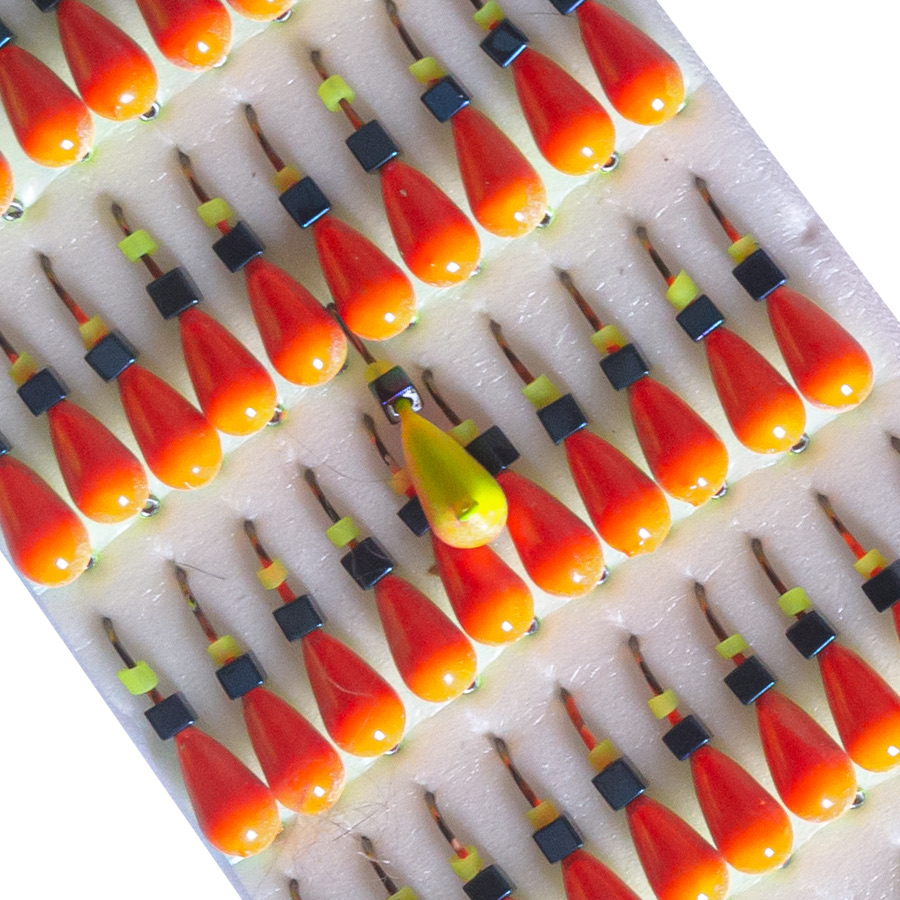 Мормышка вольфрамовая |262|Капля с кубиком хамелеон 1,00g Мормышка вольфрамовая |262|Капля с кубиком хамелеон 1,00g