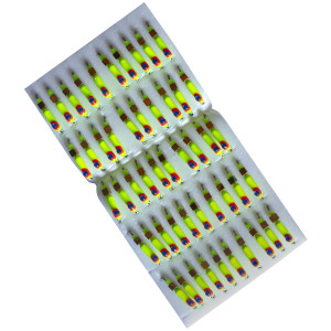 Мормишка вольфрамова |222| Стовпчик з кубиком Gold 0,50g Мормишка вольфрамова |222| Стовпчик з кубиком Gold 0,50g