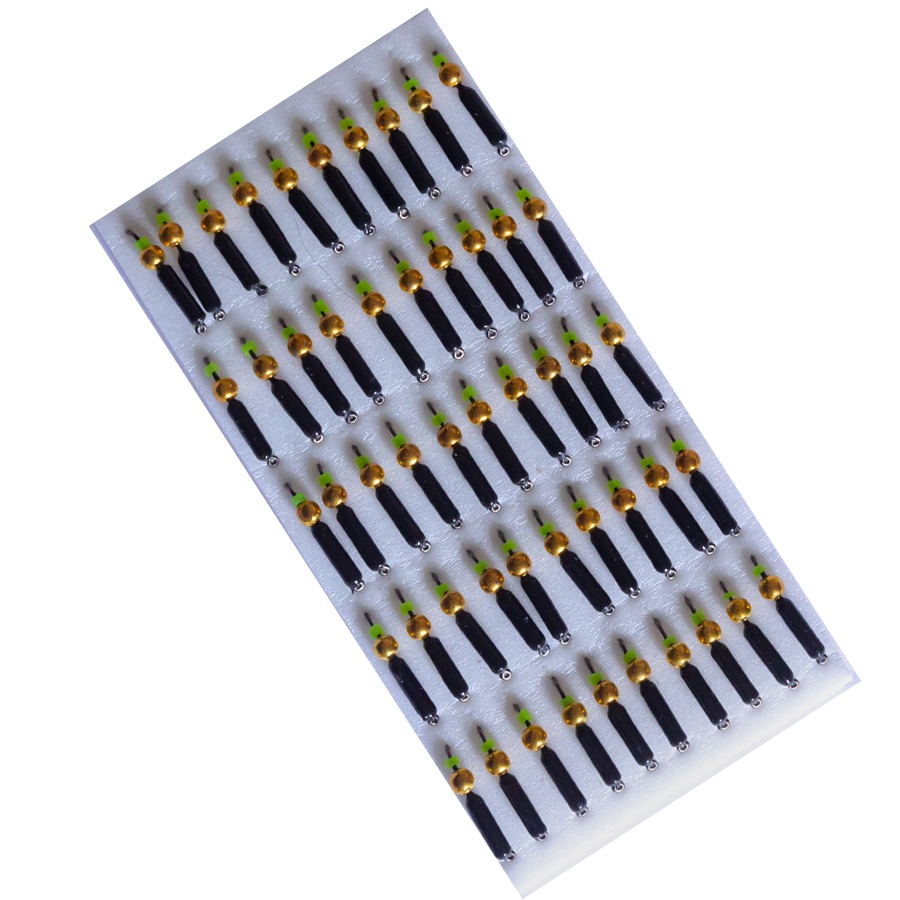 Мормишка вольфрамова |244| Стовпчик з латунною кулькою 0,50g