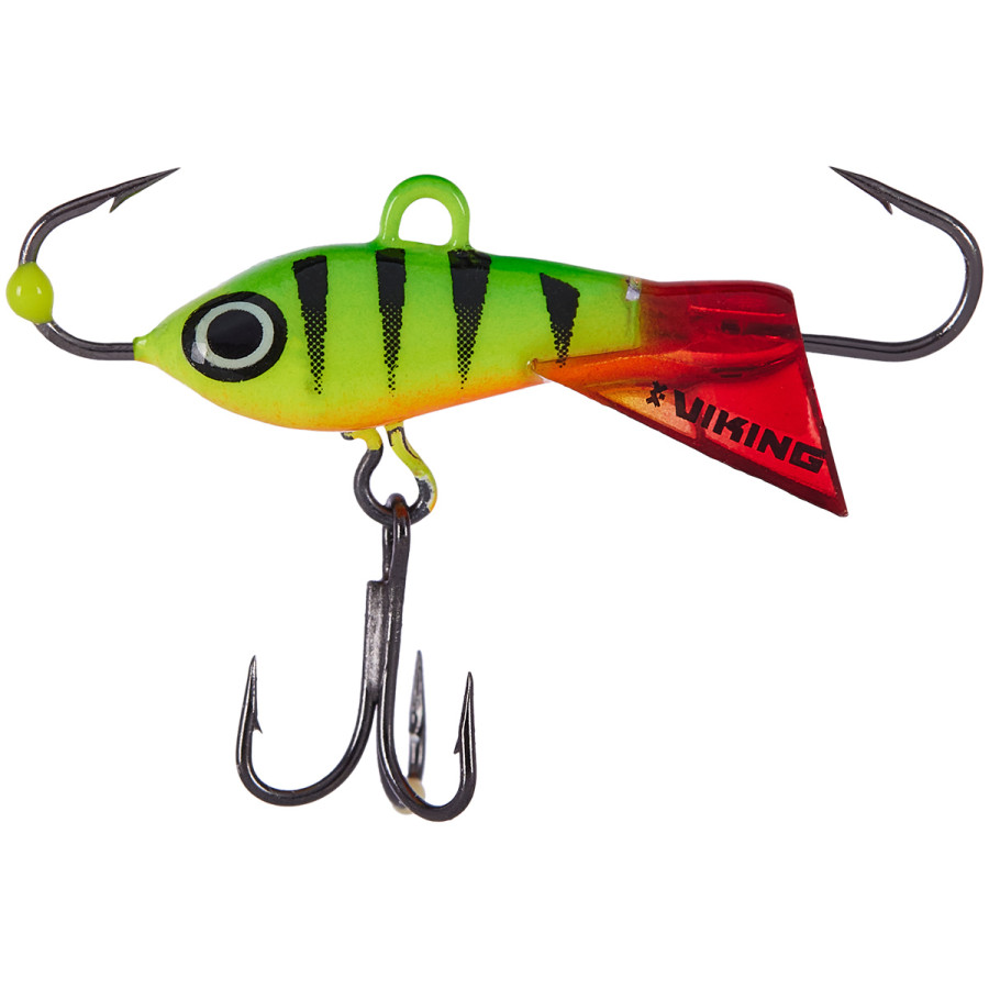 Балансир Viking Fishing Yeti Ice Jig 20mm 3.0g col.04 Fire Perch