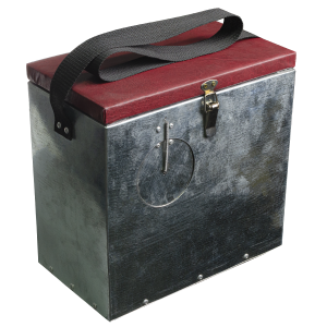 Ящик зимний металлический малый с окошком