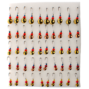 Мормишка паяна Yagan"Око Mix" (50шт\уп) Мормишка паяна Yagan"Око Mix" (50шт\уп)