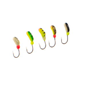 Мормышка вольфрамовая Чесночинка (покраска), крючок № 20 0,2g Мормышка вольфрамовая Чесночинка (покраска), крючок № 20 0,2g