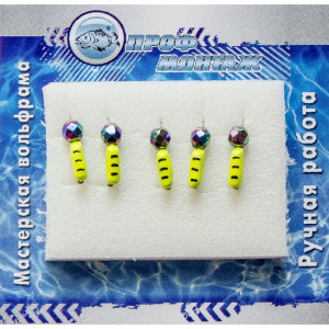 Блешня вольфрамова | 466 | Стовпчик з гран.шаром Хамелеон 0,3g (лимон)