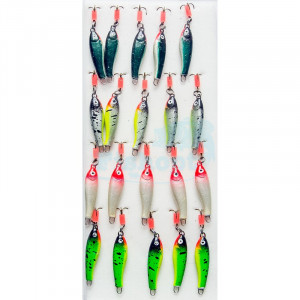 Блешня прямовисна в наборі арт.1014011 11g (20шт / уп) Блешня прямовисна в наборі арт.1014011 11g (20шт / уп)