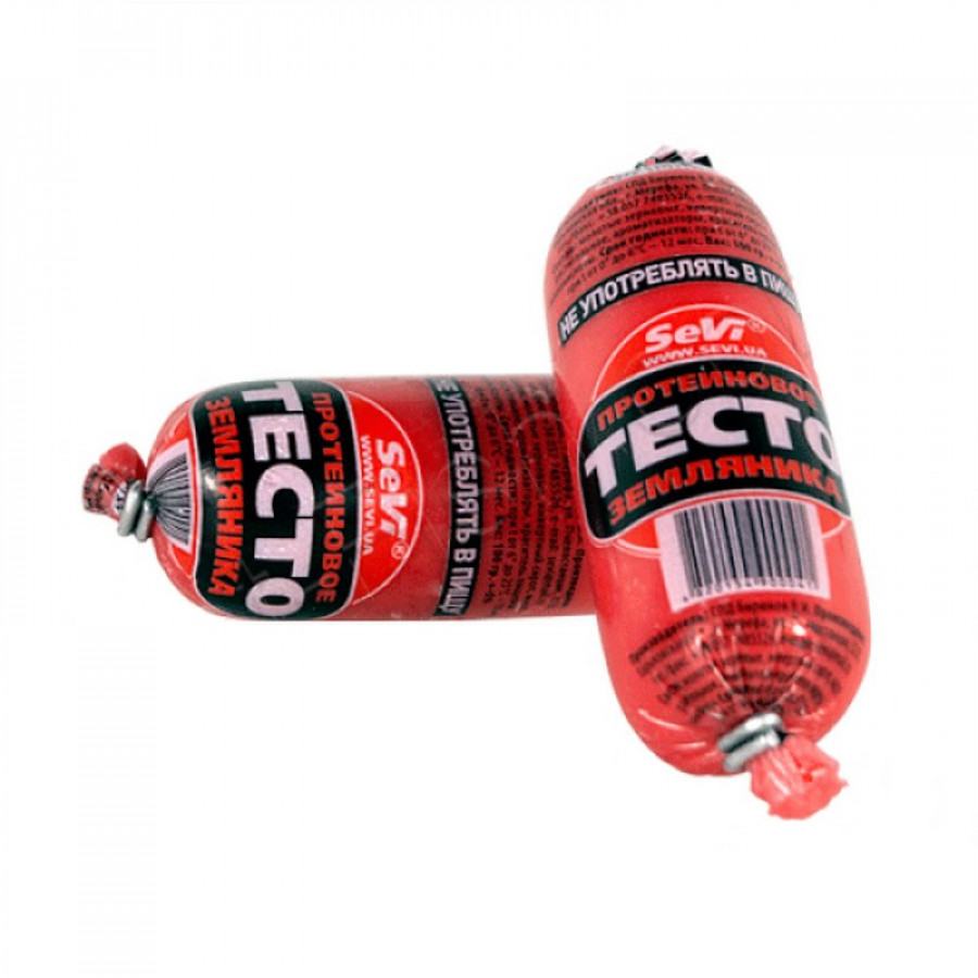Тісто протеїнове Sevi "суниця"