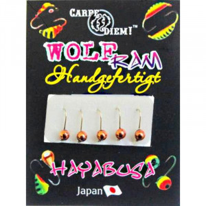 Мормышка вольфрам Шар с ушком кр.№18 0,3g Бронза Мормышка вольфрам Шар с ушком кр.№18 0,3g Бронза