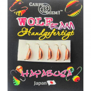 Мормышка вольфрам Рижский банан кр.№16 0,4g Бронза Мормышка вольфрам Рижский банан кр.№16 0,4g Бронза