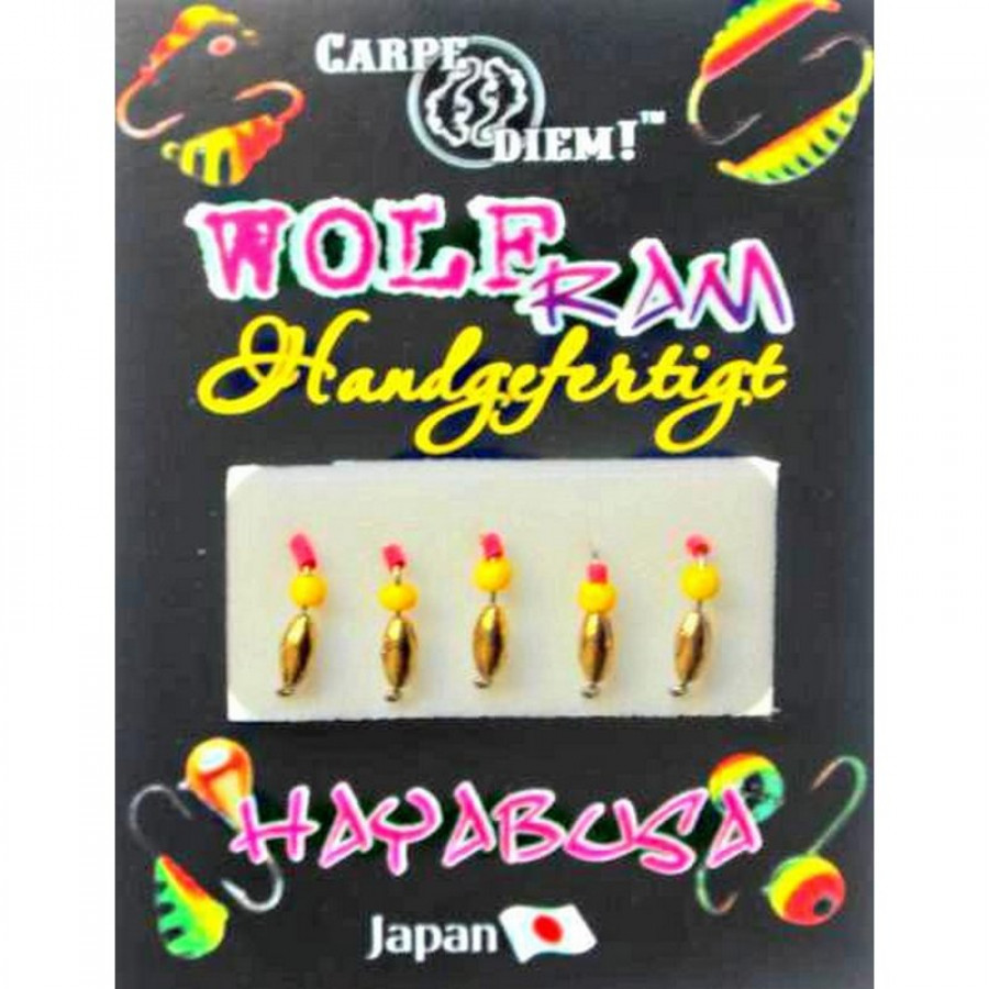 Блешня вольфрам Оливка кр.№ 18 0,1g Золото