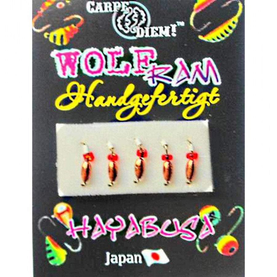 Блешня вольфрам Оливка кр.№ 18 0,1g Бронза