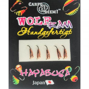 Мормышка вольфрам Банан с насечками кр. № 18 0,2g Бронза Мормышка вольфрам Банан с насечками кр. № 18 0,2g Бронза