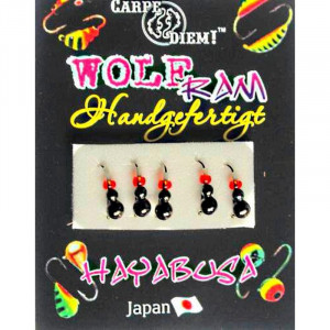 Мормышка вольфрам Неваляшка кр.№ 18 0,3g Никель