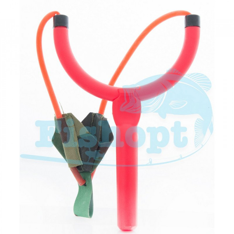 Рогатка для заброса прикормки красная Рогатка для заброса прикормки красная