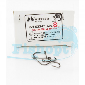 Рыболовные крючки MUSTAD (1000шт/уп) № 8