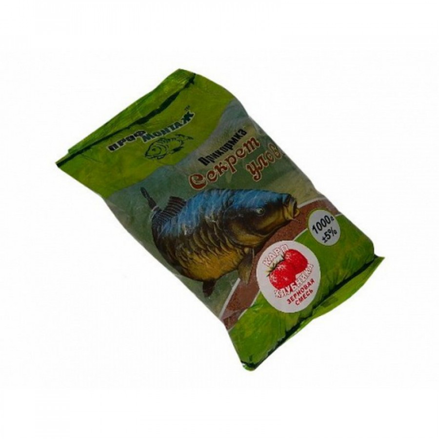 Прикормка Секрет Улова Карп - Клубника