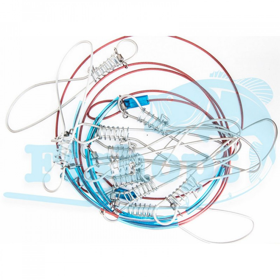 Кукан на тросу 10 гачків