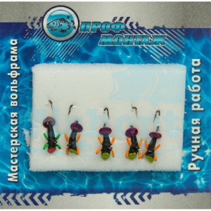 Мормышка вольфрамовая |611| Жук с лапками 2 0,2g Мормышка вольфрамовая |611| Жук с лапками 2 0,2g