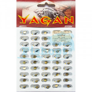 Мормышка безнасадочная "Клоп - 2g" 0,3g (50шт\уп) Мормышка безнасадочная "Клоп - 2g" 0,3g (50шт\уп)