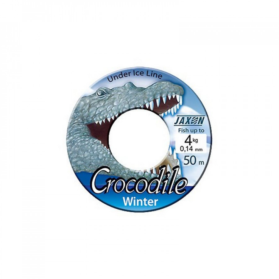 Волосінь Jaxon Crocodile Winter 50m 0,10 Волосінь Jaxon Crocodile Winter 50m 0,10