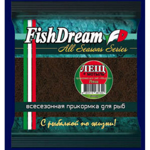 Зимняя прикормка FishDream"Лещ" + мотыль 500g