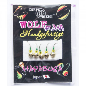 Мормышка вольфрам Шар с отверствием кр.№16 4mm 0,8g Gold Мормышка вольфрам Шар с отверствием кр.№16 4mm 0,8g Gold