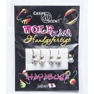 Мормышка вольфрам Мур-мелк.грань с ушком кр.№ 16 0,7g Gold+Silver Мормышка вольфрам Мур-мелк.грань с ушком кр.№ 16 0,7g Gold+Silver