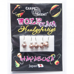 Мормышка вольфрам Мур-мелк.грань с ушком кр.№ 16 0,7g Silver+Cuper Мормышка вольфрам Мур-мелк.грань с ушком кр.№ 16 0,7g Silver+Cuper