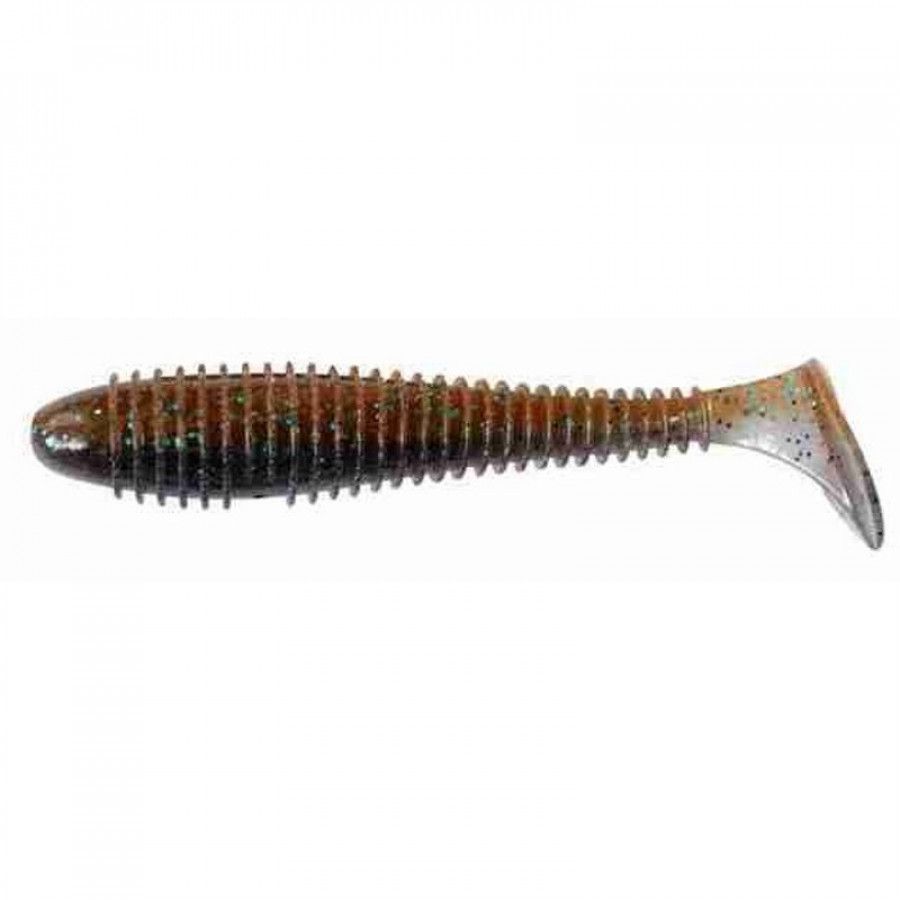 Силикон Keitech Swing Impact FAT 3.3" 405 Smoke Cinnamon
