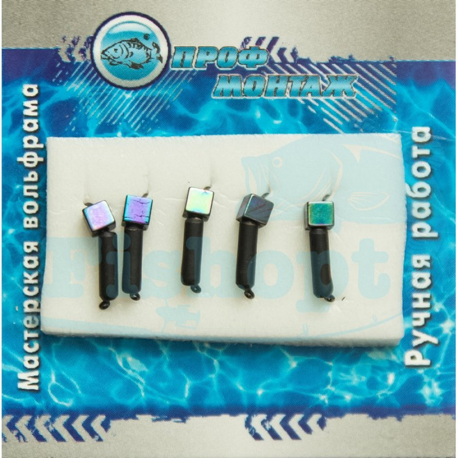 Блешня вольфрамова | 348 | Стовпчик з кубиком Хамелеон 1,5 0,3g