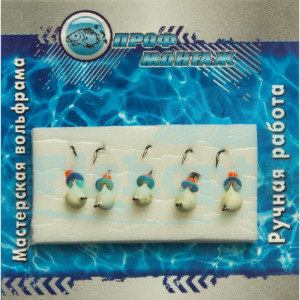 Мормышка вольфрамовая |823| Дробь 3 с фосфором 0,3g Мормышка вольфрамовая |823| Дробь 3 с фосфором 0,3g