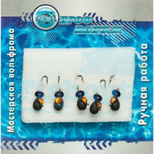 Мормышка вольфрамовая |822| Капля с кристаллом Swarovski 3 0.4g