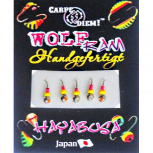 Мормышка вольфрам Гр. Шарик с ушком кр. № 20   0,1g Серебро