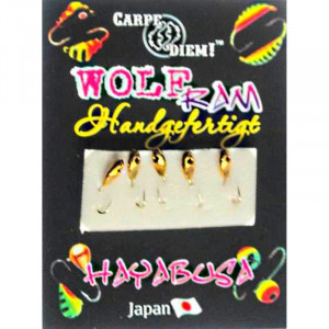 Мормышка вольфрам Семечка кр.№16 5шт 0,4g Золото Мормышка вольфрам Семечка кр.№16 5шт 0,4g Золото