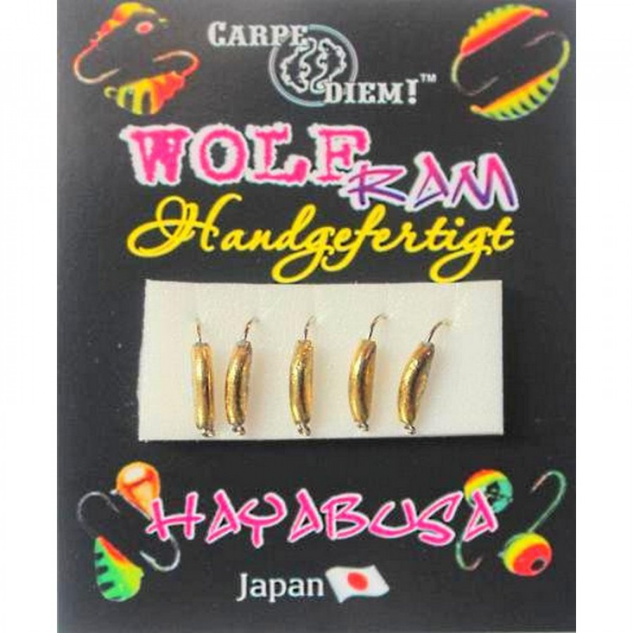 Блешня вольфрам Cупер Банан кр. № 16 2 mm 0,2g Золото