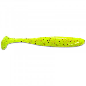 Силикон Keitech Easy Shiner 4" (7 шт/упак) ц:pal#01 chartreuse red flake