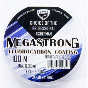 Леска Condor MegaStrong Fluorocarbon Coating 100m 0.28mm Леска Condor MegaStrong Fluorocarbon Coating 100m 0.28mm