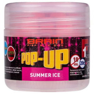 Бойл Brain Pop-Up F1 Summer Ice (свіжа малина) 10 mm 20 g Бойл Brain Pop-Up F1 Summer Ice (свіжа малина) 10 mm 20 g