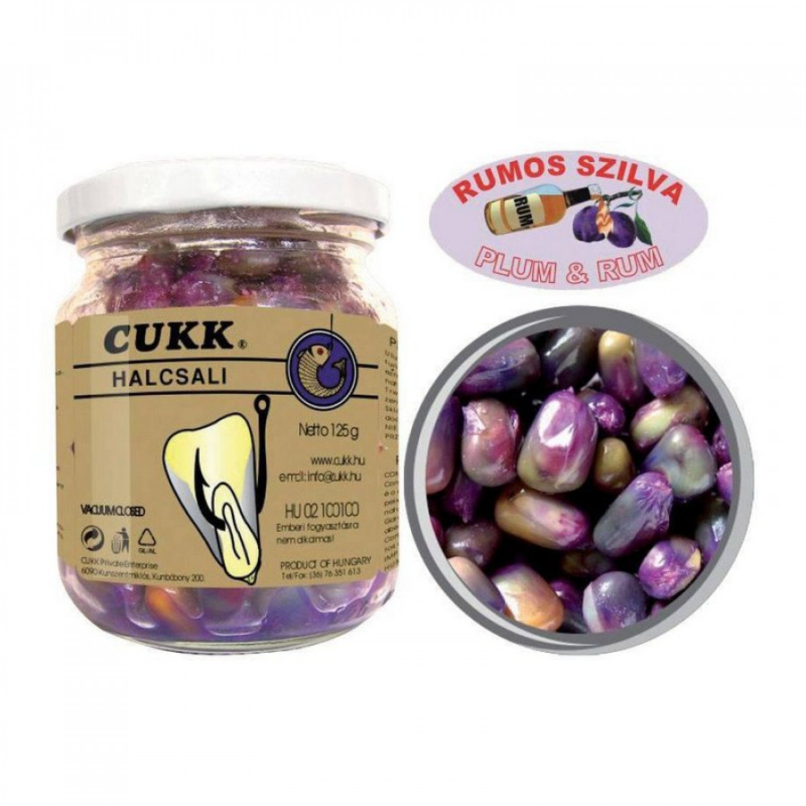 Кукуруза Cukk 125g Rumos+Sliva (Слива+Ром)