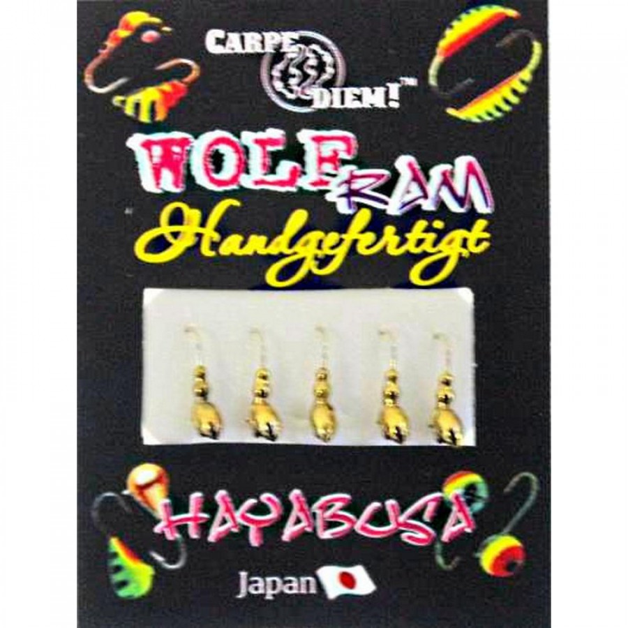 Блешня вольфрам Муха S кр.№ 16 0,5g Золото