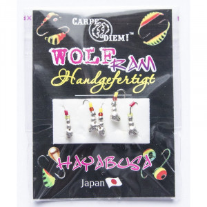 Мормышка вольфрам муравей с отверствием кр.№ 16 0,8g Серебро 