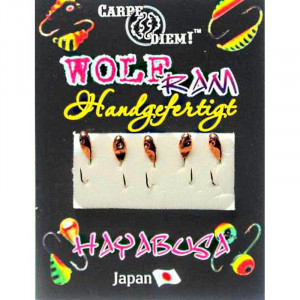 Мормышка вольфрам Семечка кр.№16 5шт 0,4g Бронза Мормышка вольфрам Семечка кр.№16 5шт 0,4g Бронза