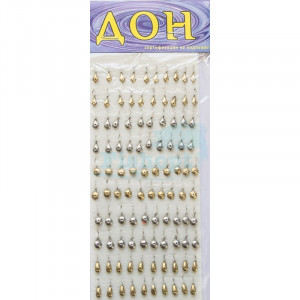 Мормышка паянная Дон № 7 100шт/уп Мормышка паянная Дон № 7 100шт/уп
