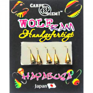 Мормышка вольфрам Гр. капля кр. № 14 0,8g Золото